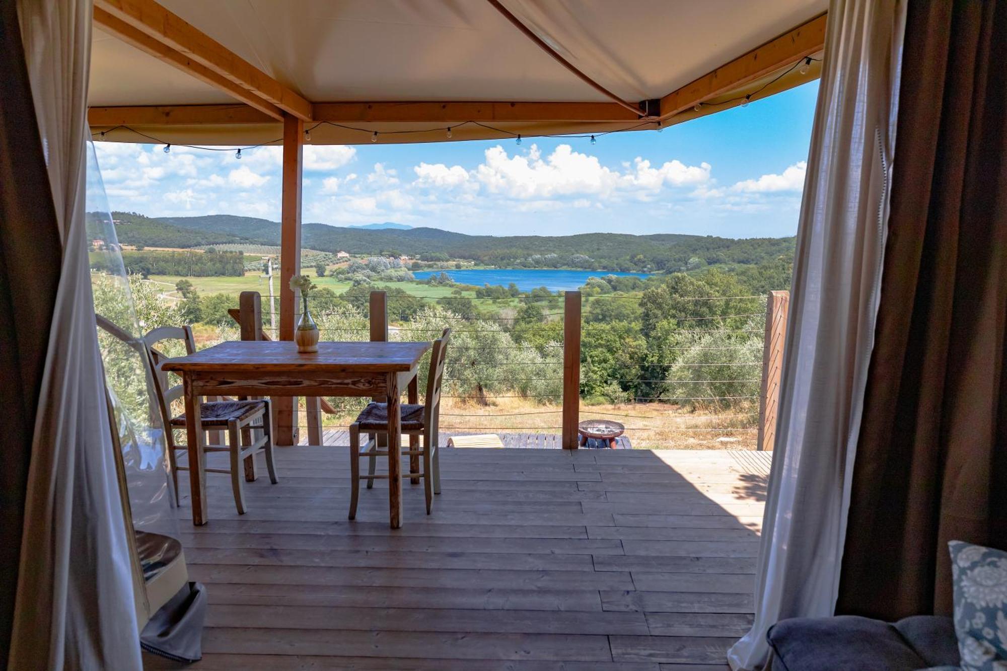 Glamping Stregaia Hotel Massa Marittima Bagian luar foto